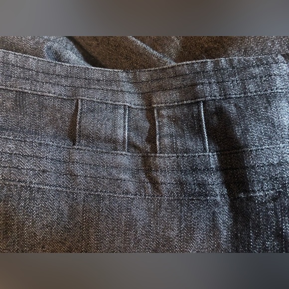 Sandro Sportswear Heathered Gray Ladies Dress Straight Leg Dress Pants - Picture 5 of 10